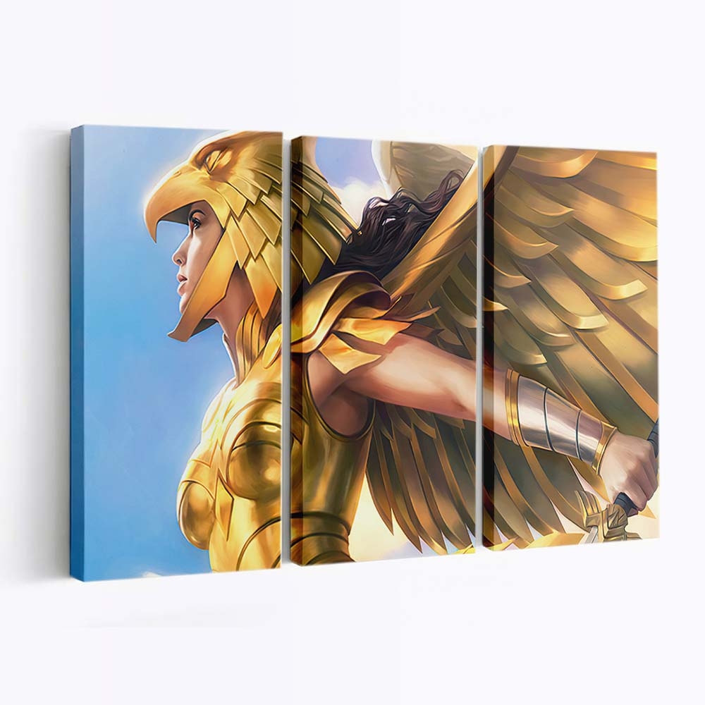 Wonder Woman 1984 Gold Suit 2 Leinwandbilder | Wanddeko