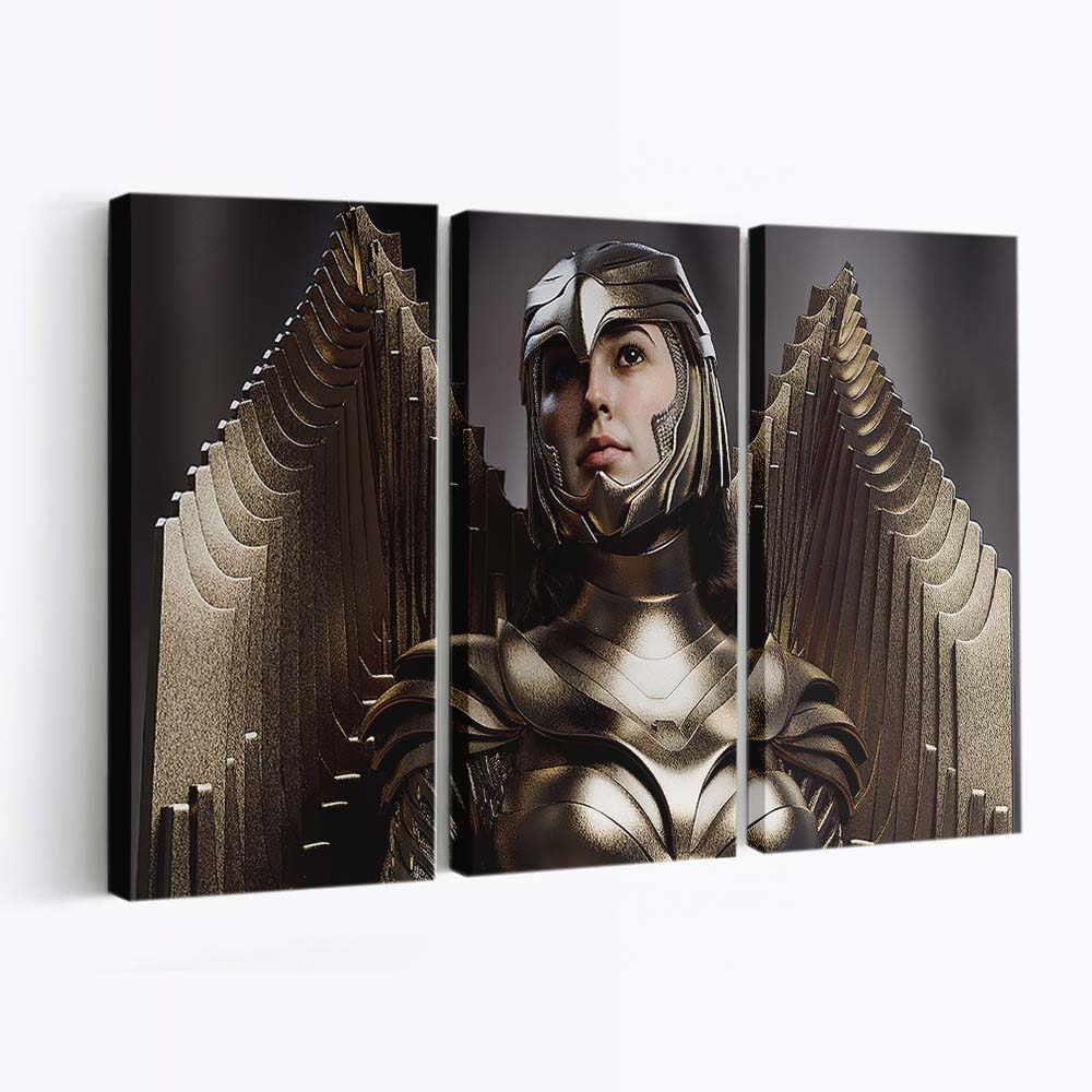 Wonder Woman 1984 Golden Wing Armor Leinwandbilder | Wanddeko