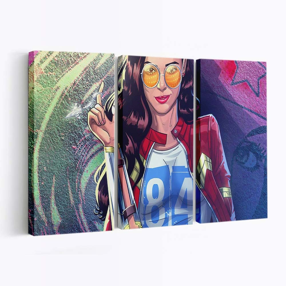 Wonder Woman 1984 Modern Art Leinwandbilder | Wanddeko