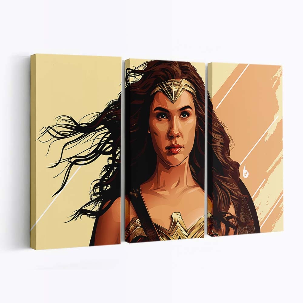 Wonder Woman Arts 2 Leinwandbilder | Wanddeko