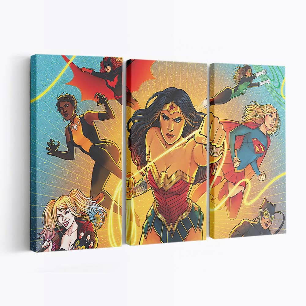 Wonder Woman Dc Fandome Heroes Leinwandbilder | Wanddeko wonder woman dc fandome heroes m5