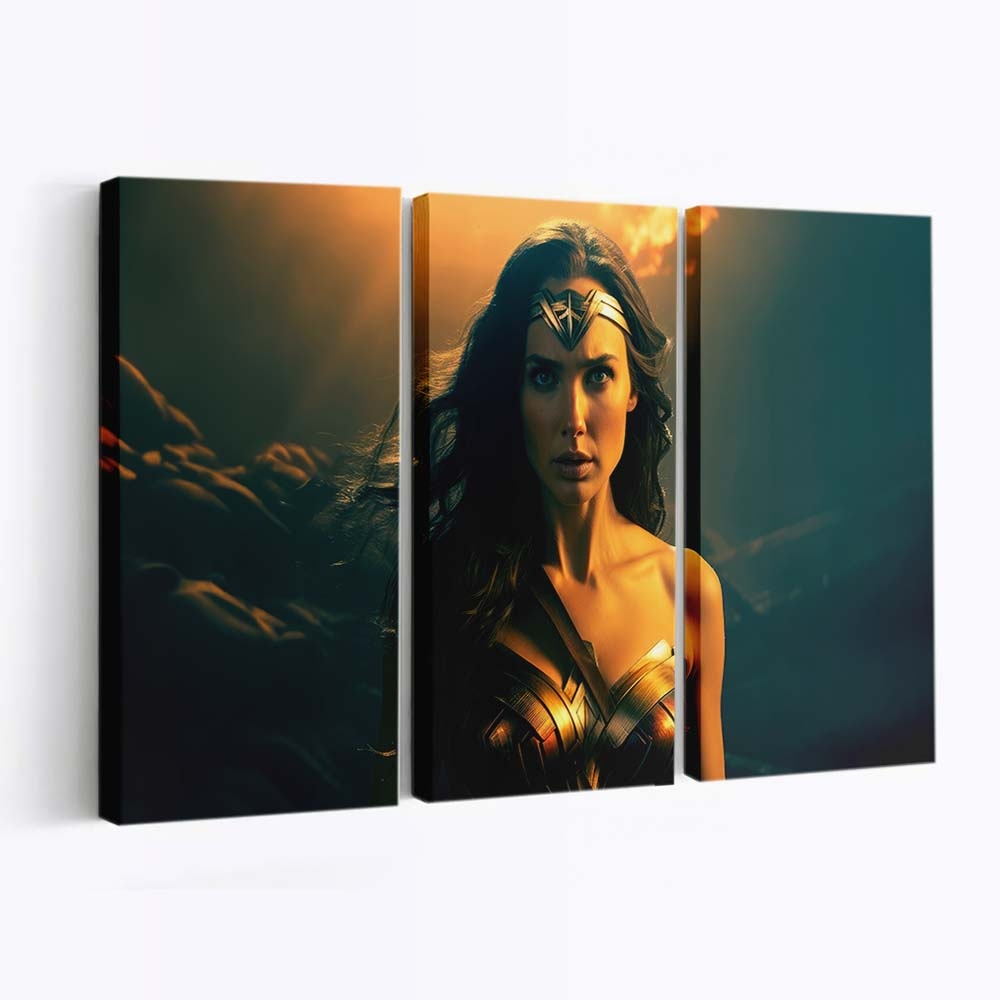 Wonder Woman Gal Gadot 2023 Leinwandbilder | Wanddeko