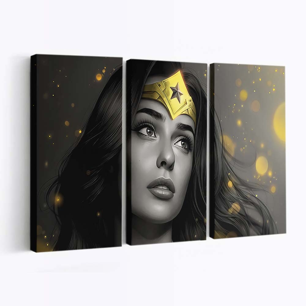 Wonder Woman Gold Queen Leinwandbilder | Wanddeko
