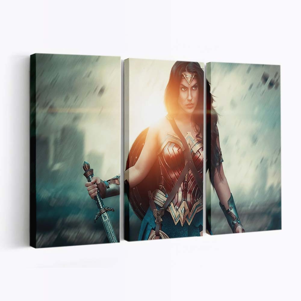 Wonder Woman In War Cosplay Leinwandbilder | Wanddeko