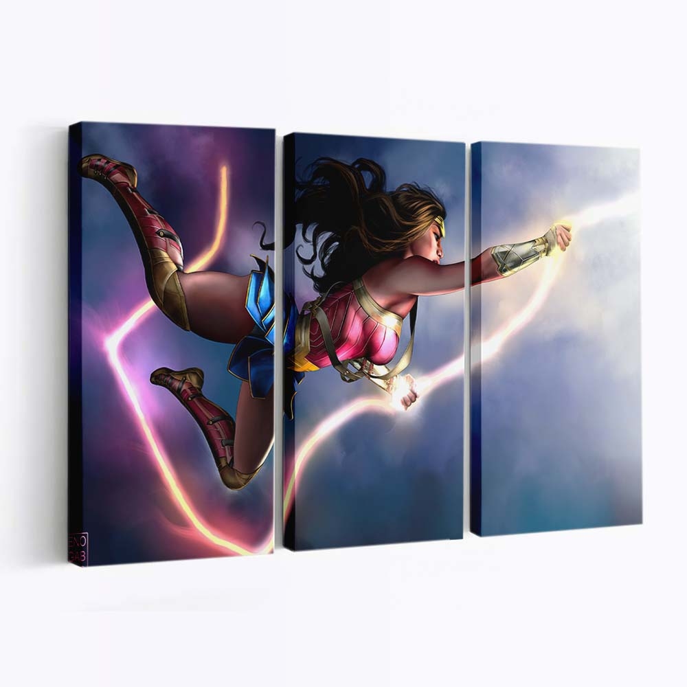 Wonder Woman Injustice Leinwandbilder | Wanddeko