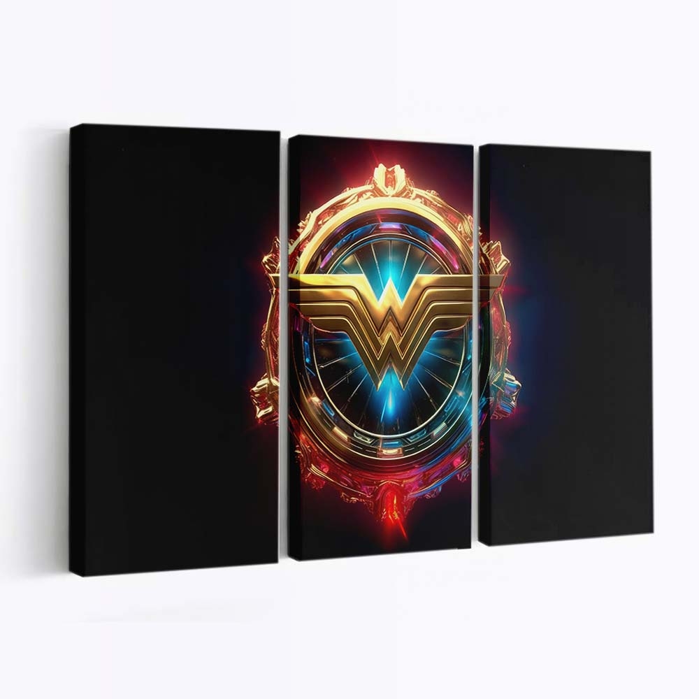 Wonder Woman Logo 2 Leinwandbilder | Wanddeko