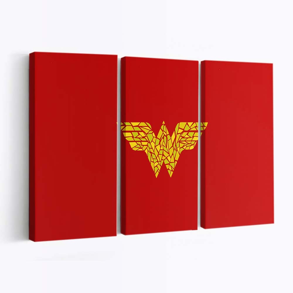 Wonder Woman Logo Artwork 2 Leinwandbilder | Wanddeko Wonder Woman Logo Artwork 2 Leinwandbilder | Wanddeko – Bild 2