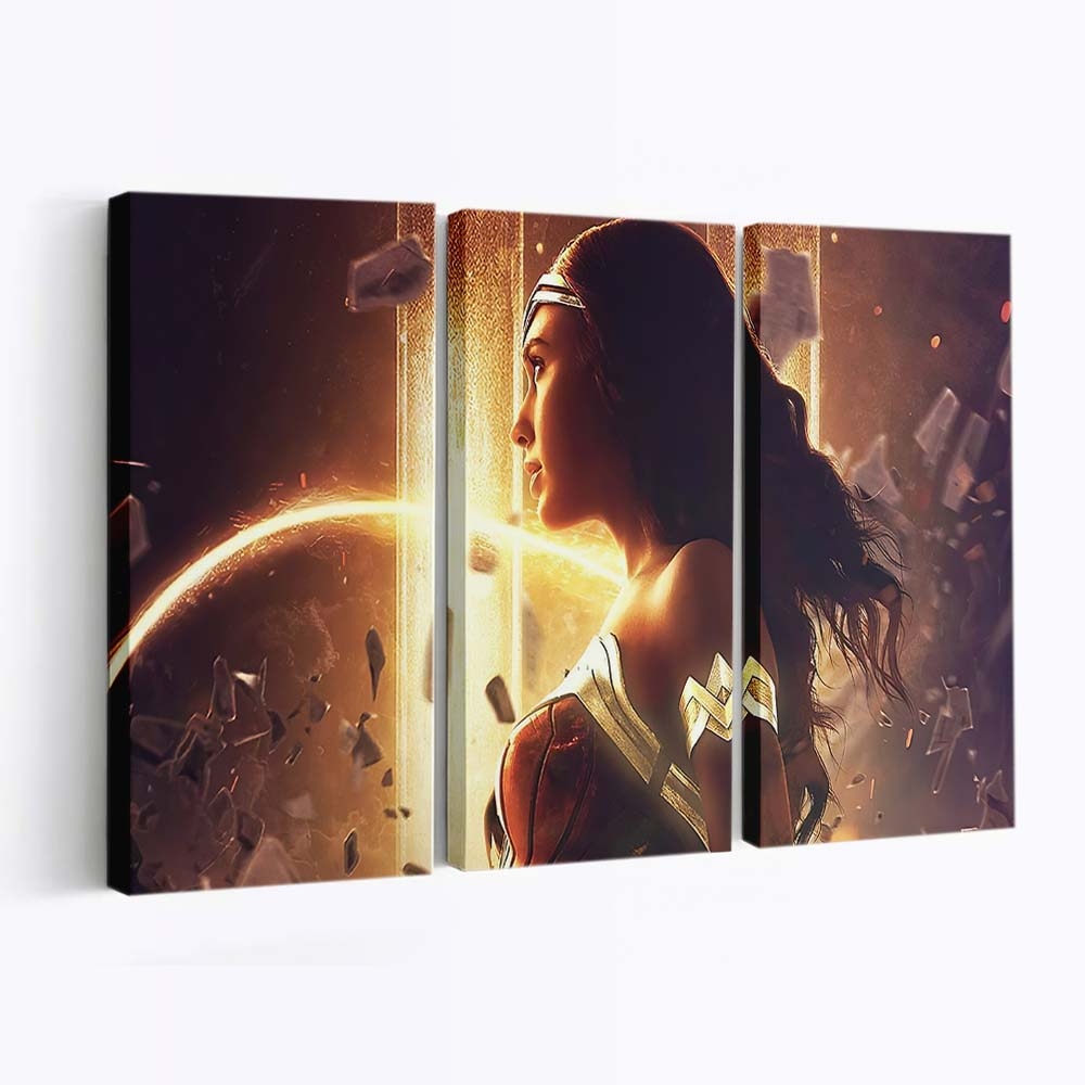 Wonder Woman Looking Away Leinwandbilder | Wanddeko