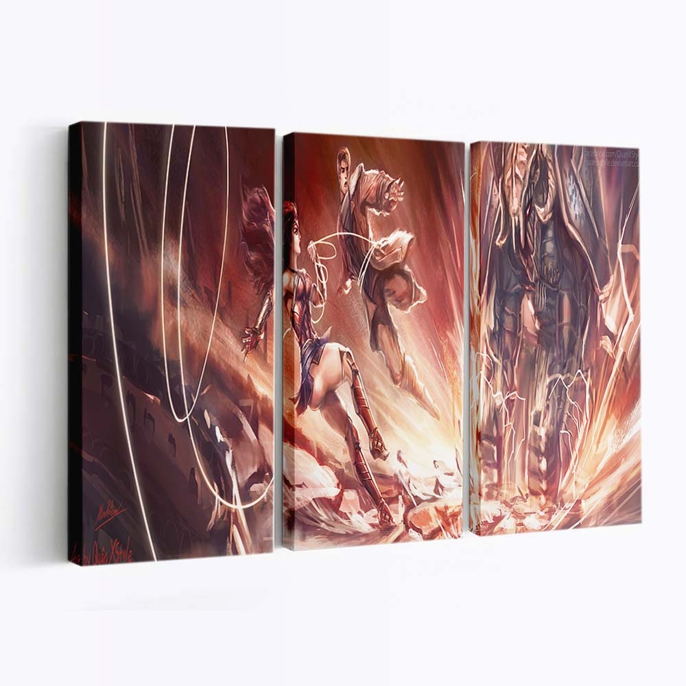 Wonder Woman Love In War Leinwandbilder | Wanddeko
