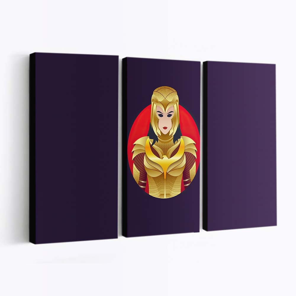 Wonder Woman Minimalism 2020 2 Leinwandbilder | Wanddeko