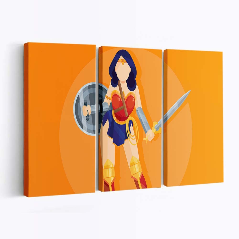 Wonder Woman New Minimalism Leinwandbilder | Wanddeko