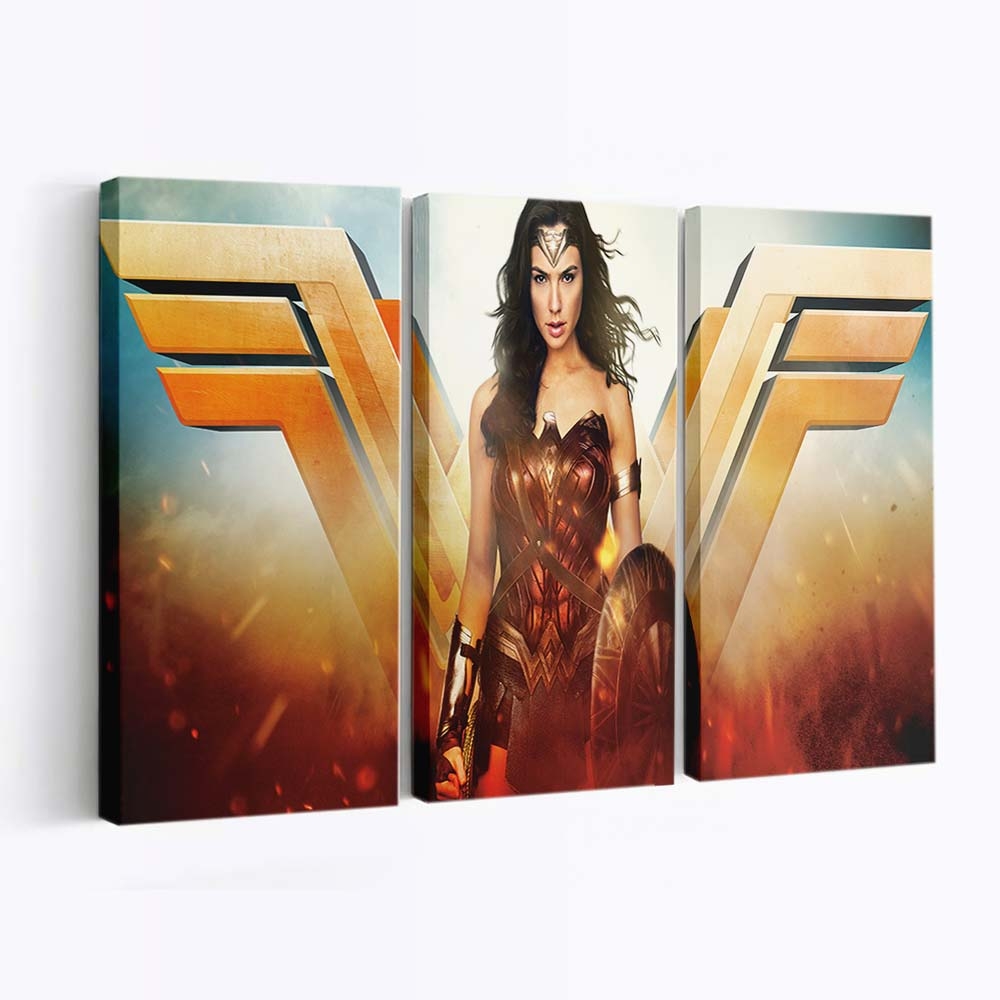 Wonder Woman Night Angel Leinwandbilder | Wanddeko