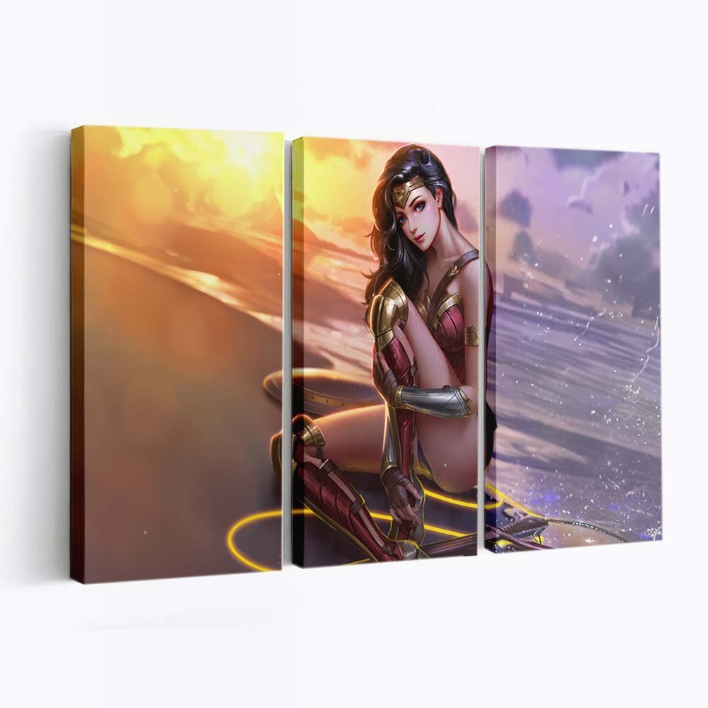 Wonder Woman Radiant Leinwandbilder | Wanddeko