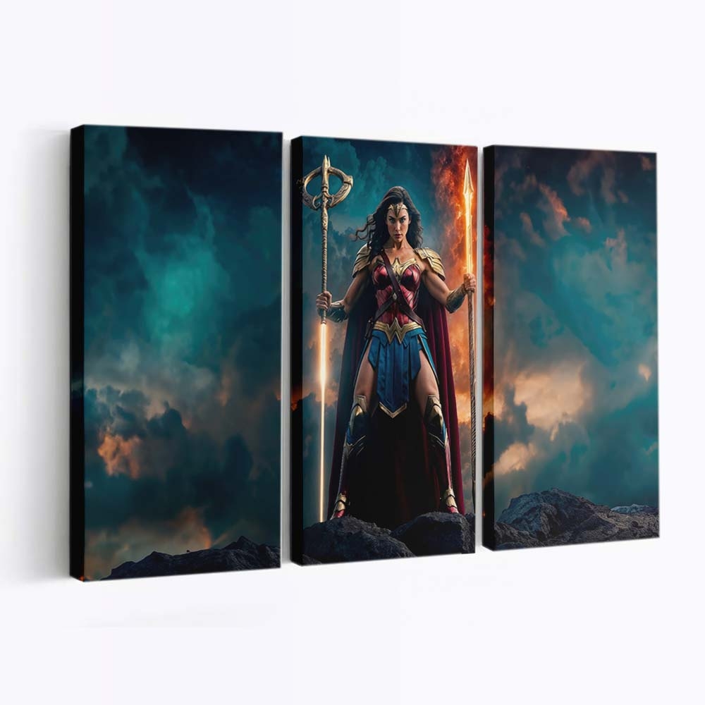 Wonder Woman Sword Mastery Leinwandbilder | Wanddeko