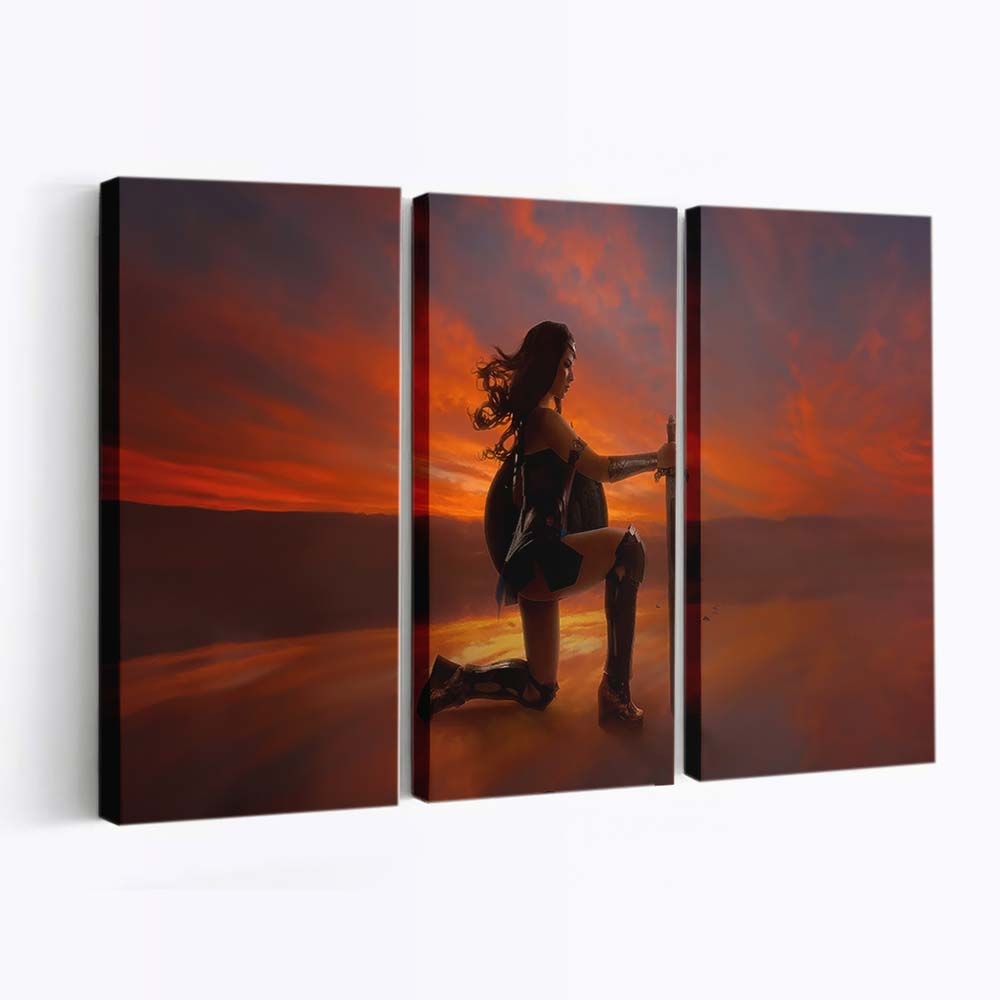 Wonder Woman Themyscira Leinwandbilder | Wanddeko