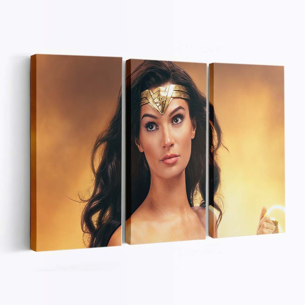 Wonder Woman With Lasso Leinwandbilder | Wanddeko