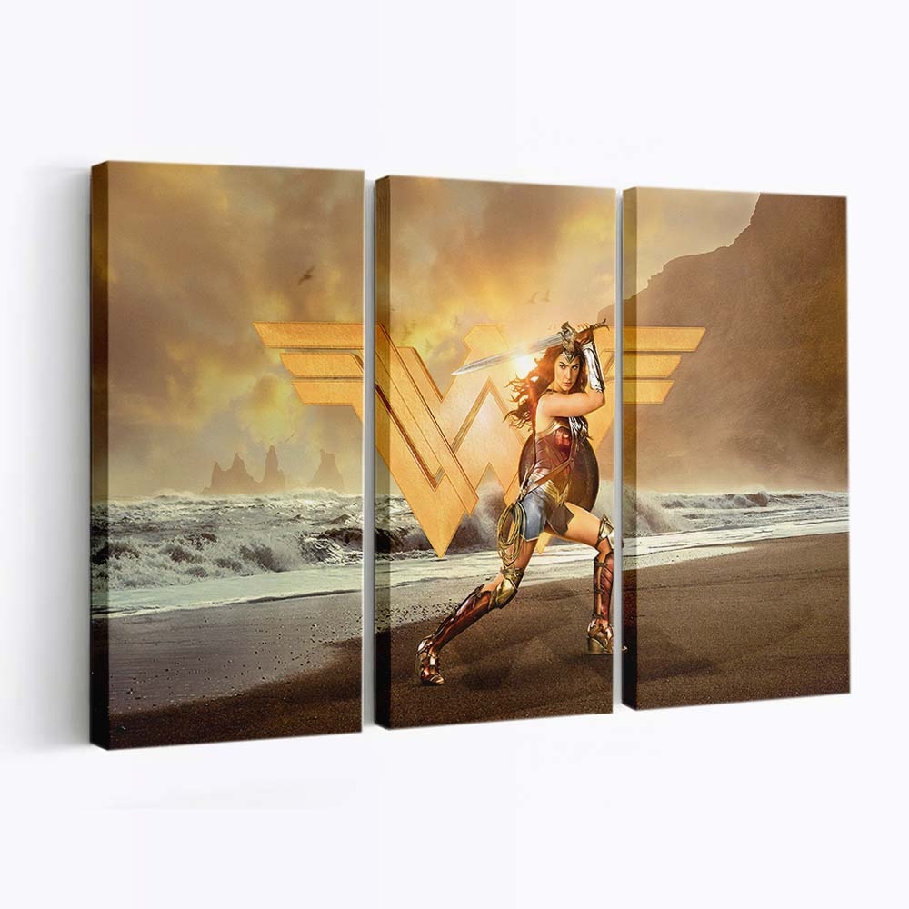 Wonder WomanGal Gadot Leinwandbilder | Wanddeko
