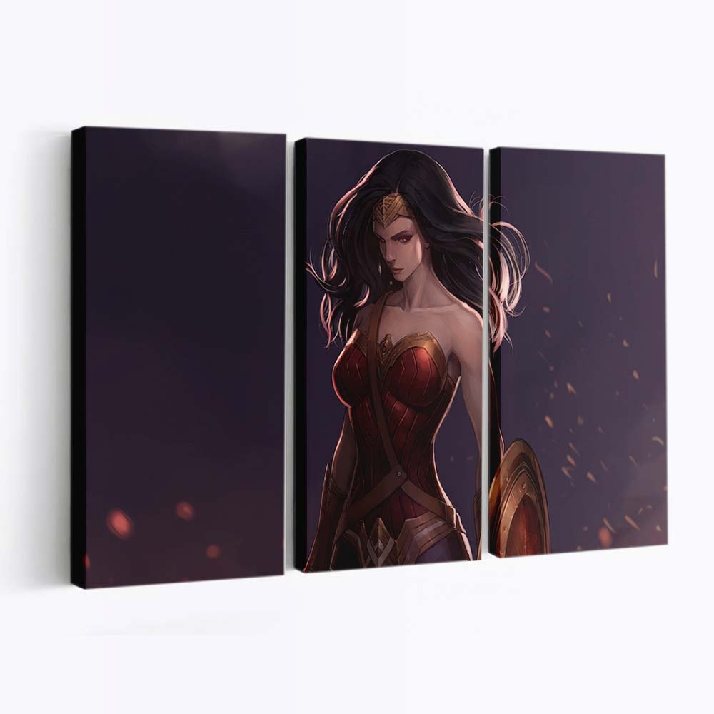 Wonder Womanart 2 Leinwandbilder | Wanddeko