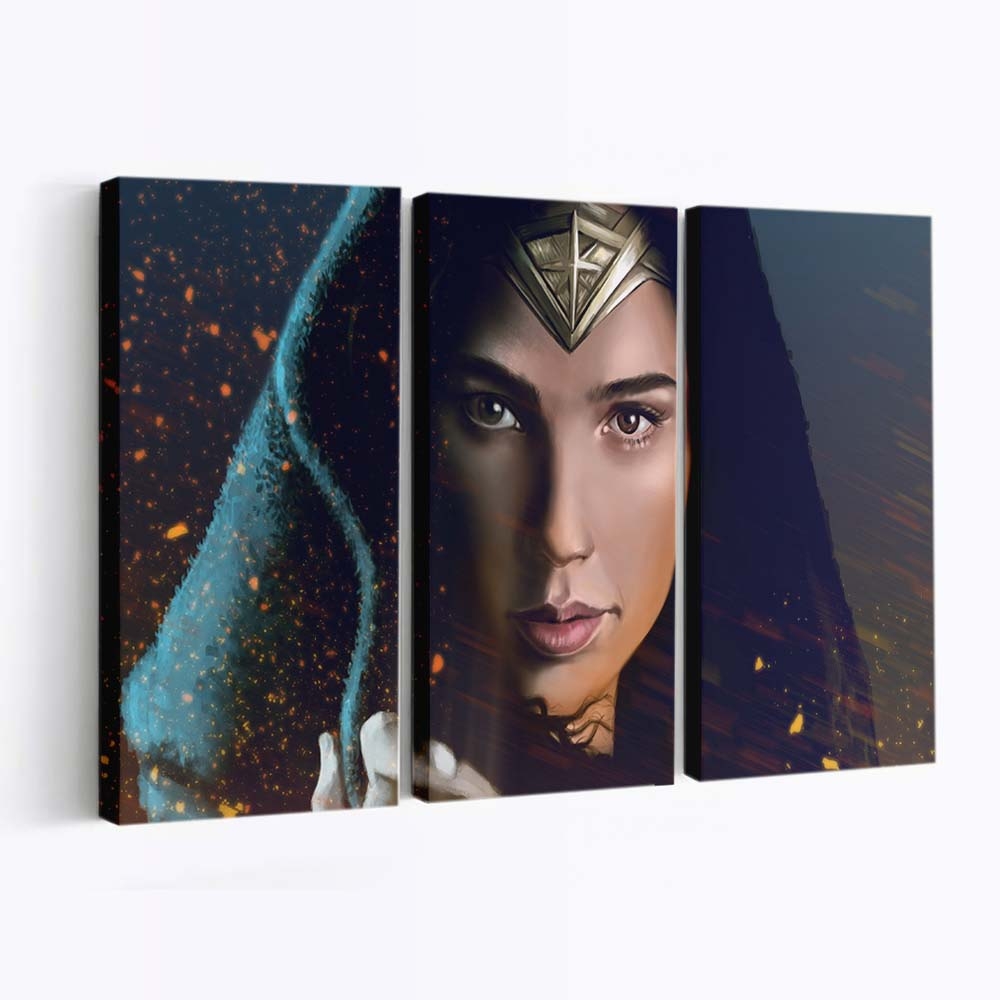 Wonder Woman Art 5 Leinwandbilder | Wanddeko