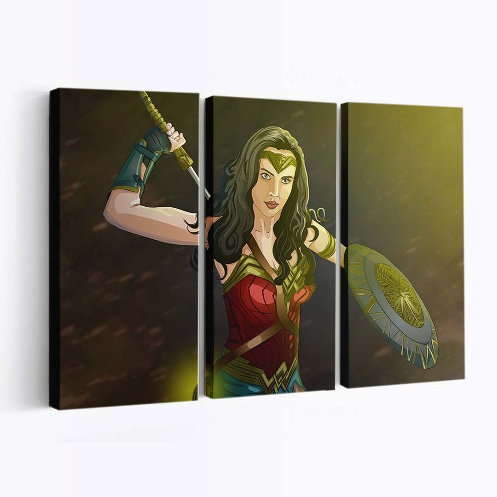 Wonder Woman Artwork 8 Leinwandbilder | Wanddeko