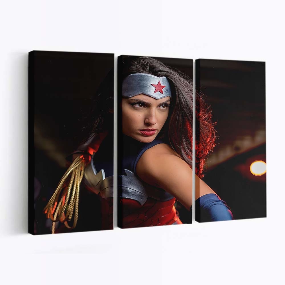 Wonder Woman Cosplay 6 Leinwandbilder | Wanddeko