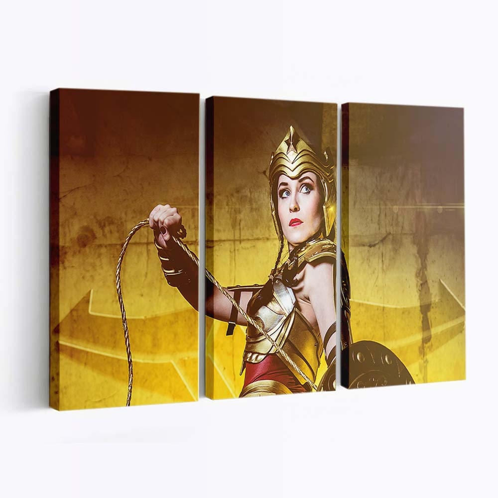 Wonder Woman Cosplay 7 Leinwandbilder | Wanddeko