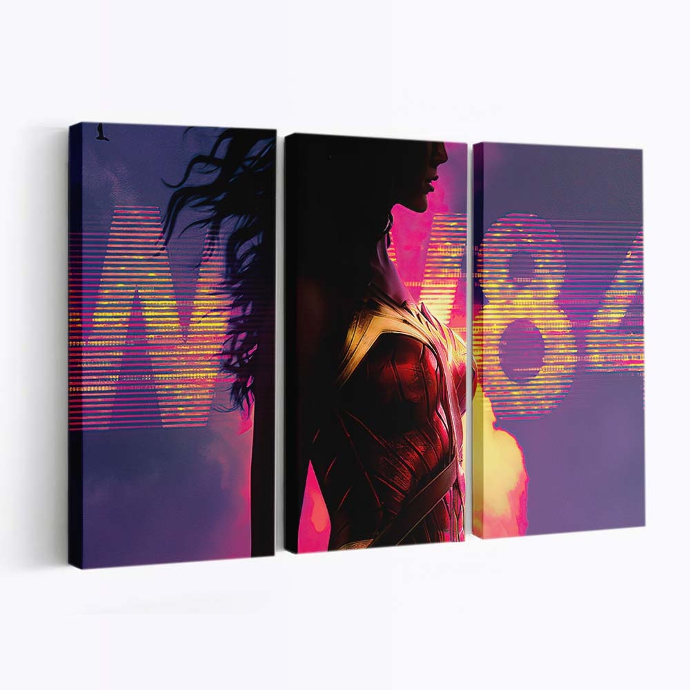 Wonder Woman 1984 6 Leinwandbilder | Wanddeko