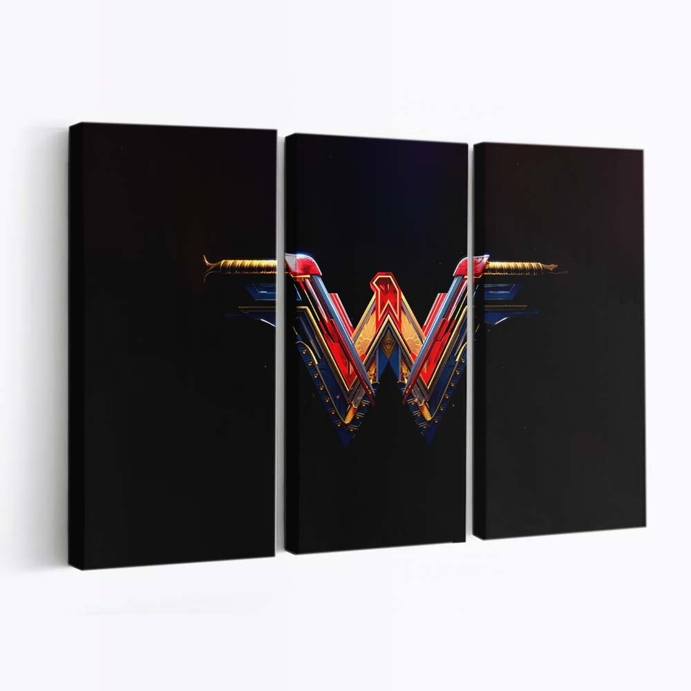 Wonder Woman Logo Concept Leinwandbilder | Wanddeko