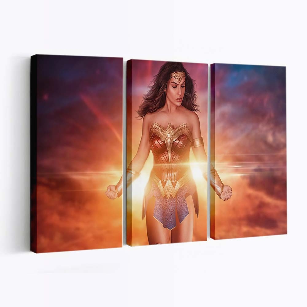 Wonder Woman Power 3 Leinwandbilder | Wanddeko