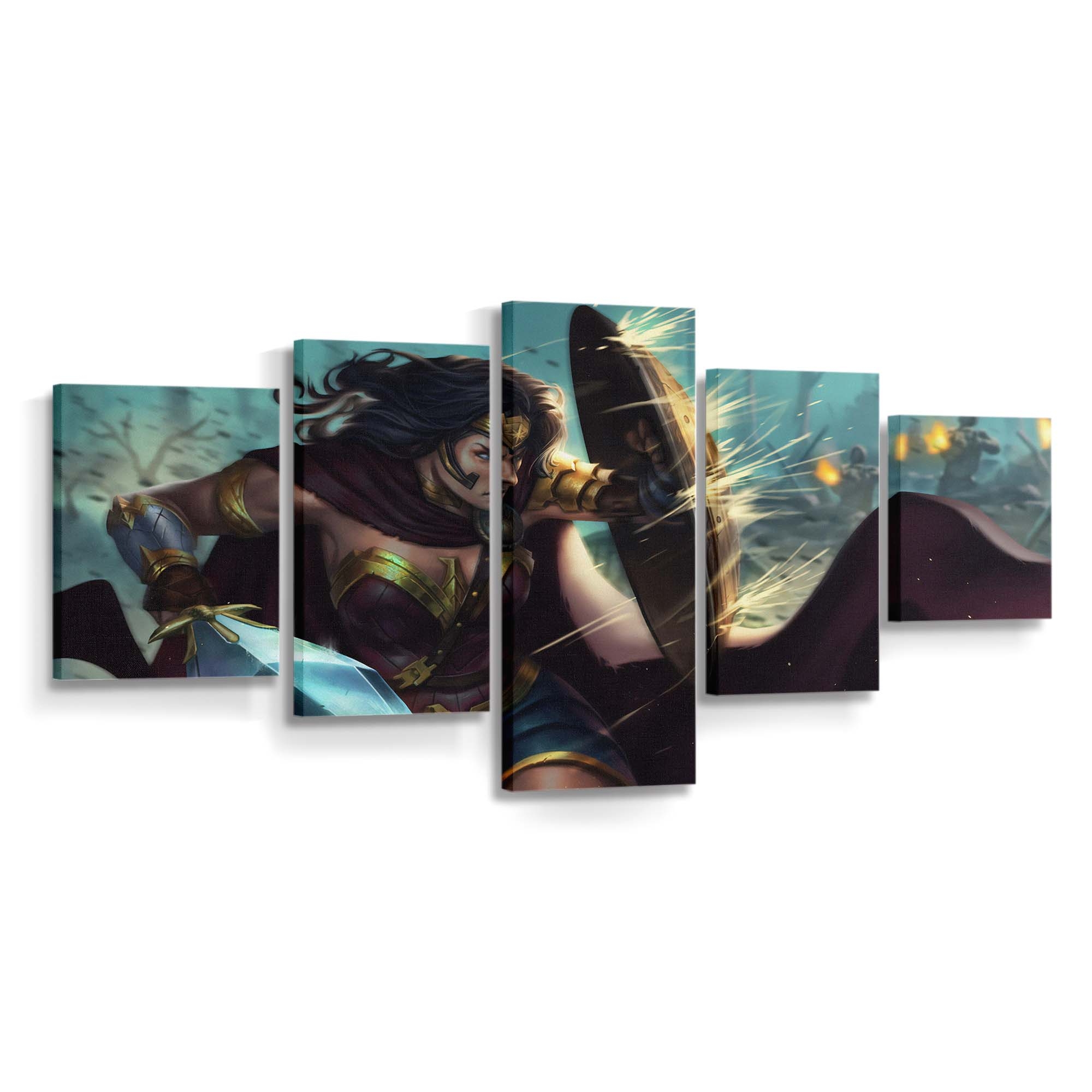 Wonder Woman Fanart Leinwandbilder | Wanddeko Wonder Woman Fanart Leinwandbilder | Wanddeko