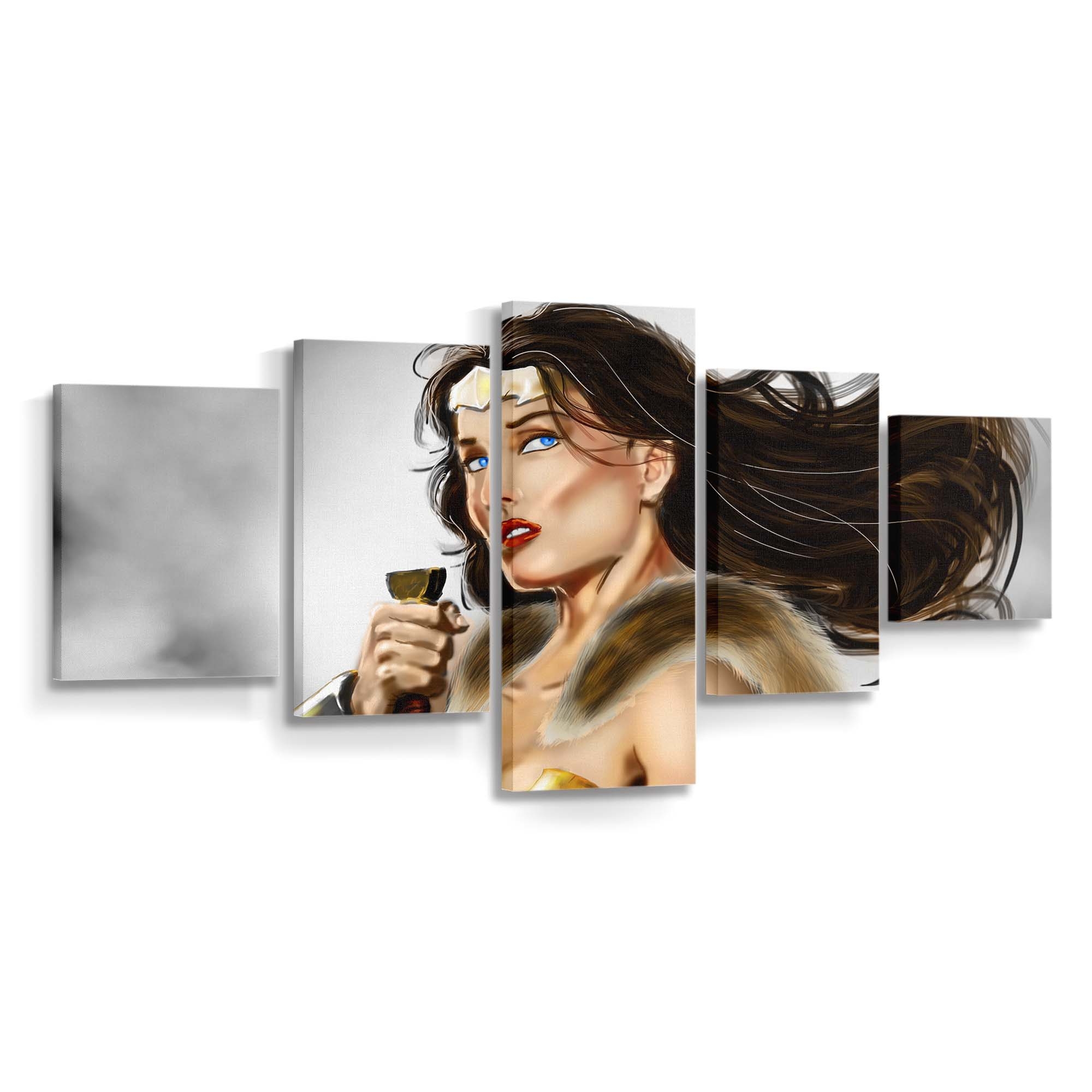 Wonder Woman Paint Artwork Leinwandbilder | Wanddeko Wonder Woman Paint Artwork Leinwandbilder | Wanddeko
