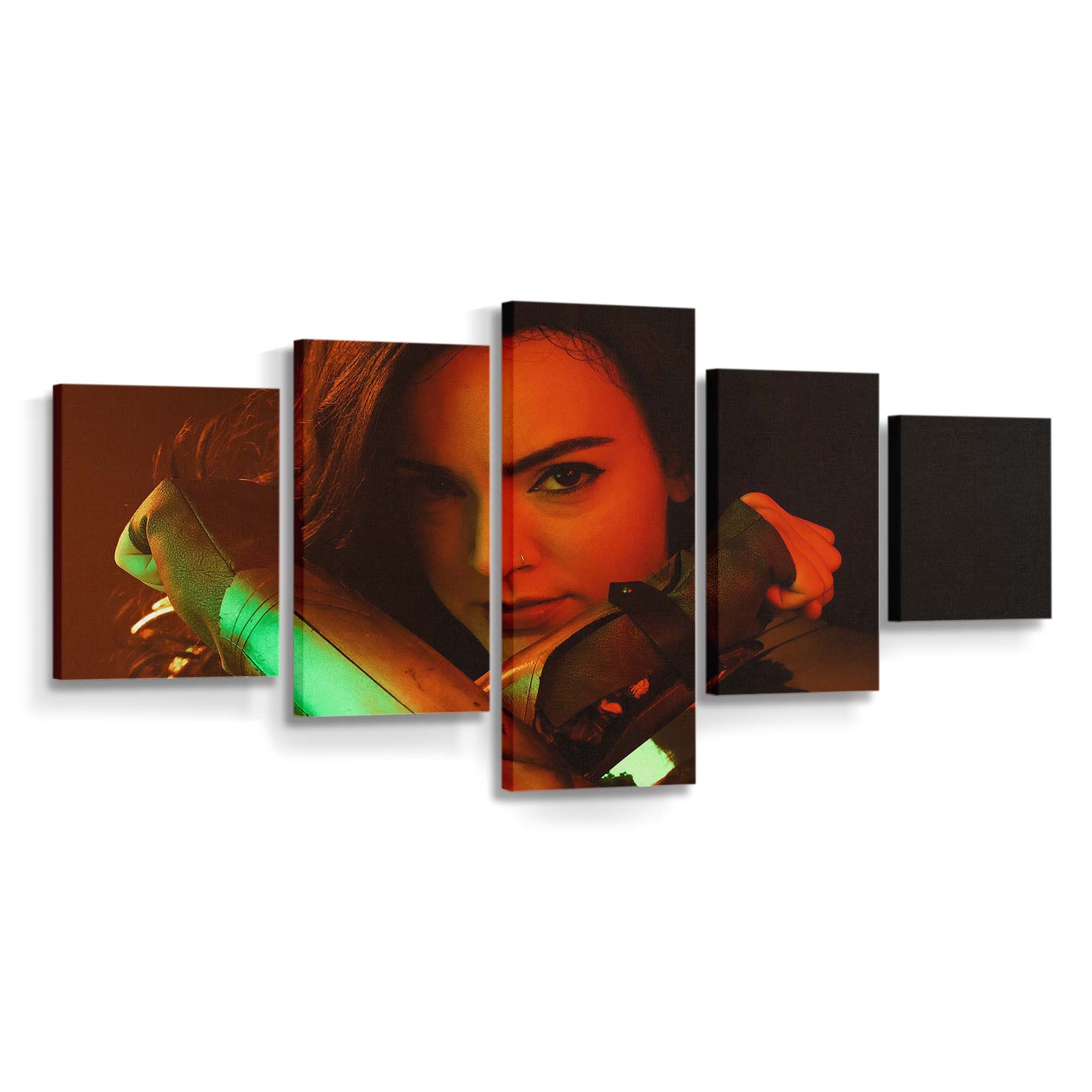 Classic Wonder Woman Pose Cosplay Leinwandbilder | Wanddeko Classic Wonder Woman Pose Cosplay Leinwandbilder | Wanddeko