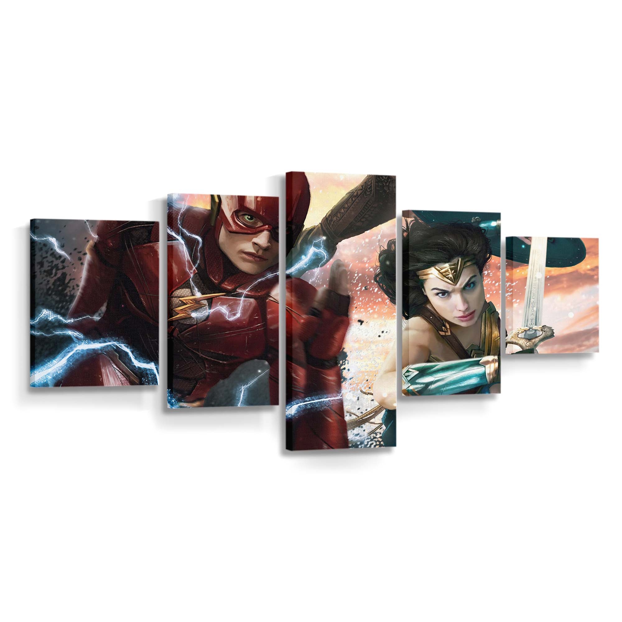 Snyder Cut Justice League Heroes Leinwandbilder | Wanddeko Snyder Cut Justice League Heroes Leinwandbilder | Wanddeko