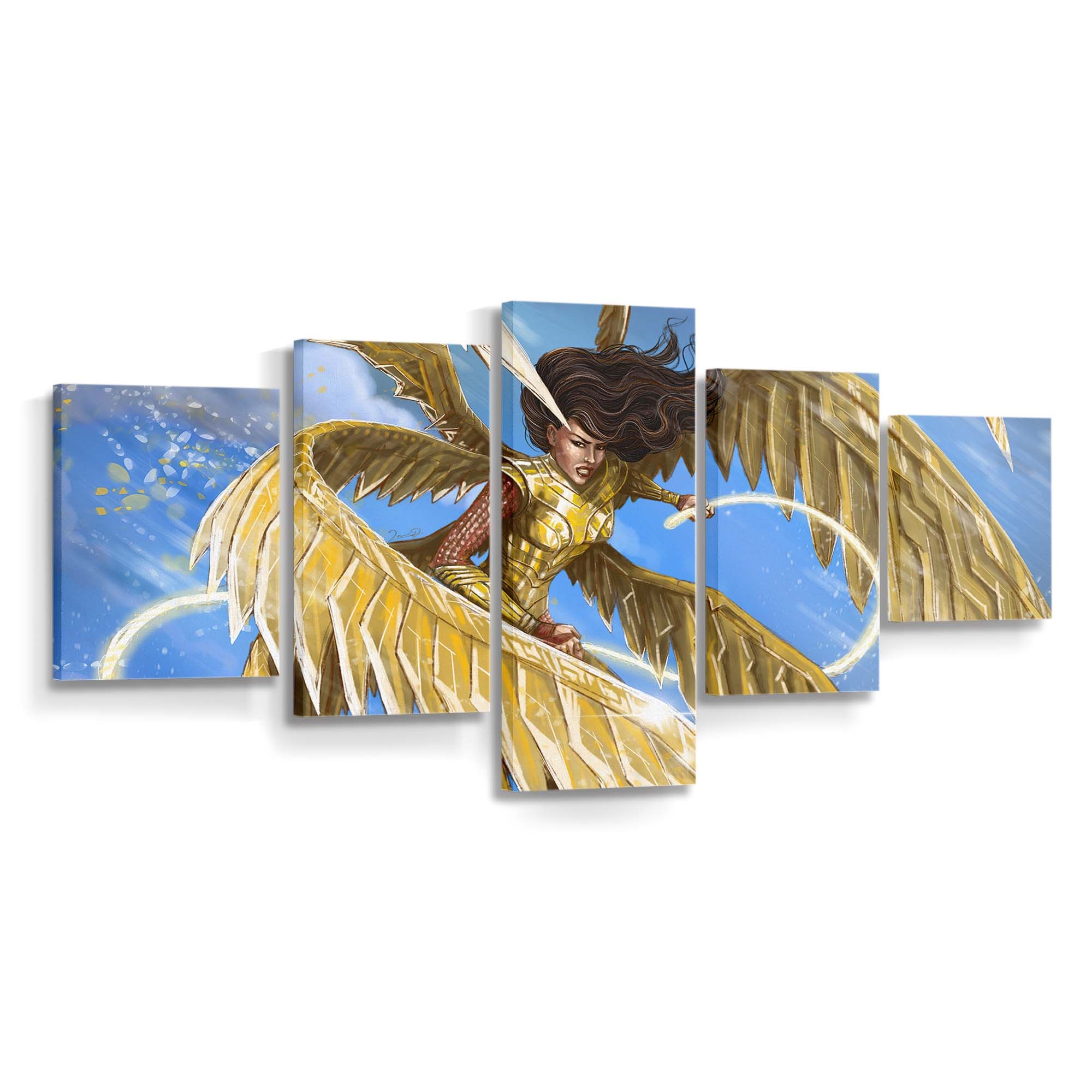 Wonder Woman 1984 Golden Eagle Armour Leinwandbilder | Wanddeko Wonder Woman 1984 Golden Eagle Armour Leinwandbilder | Wanddeko