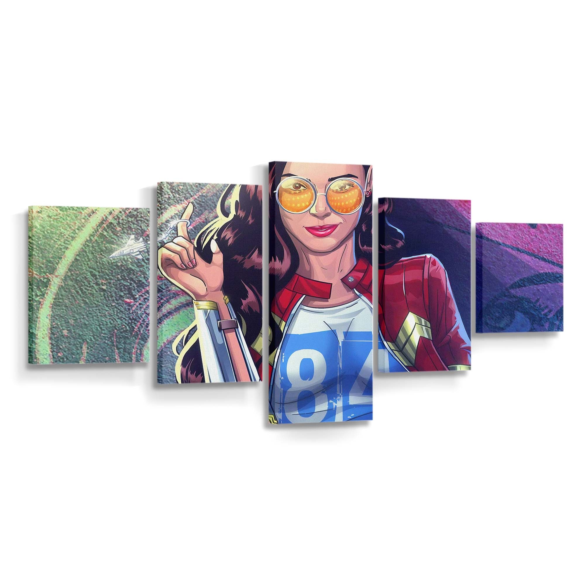 Wonder Woman 1984 Modern Art Leinwandbilder | Wanddeko Wonder Woman 1984 Modern Art Leinwandbilder | Wanddeko
