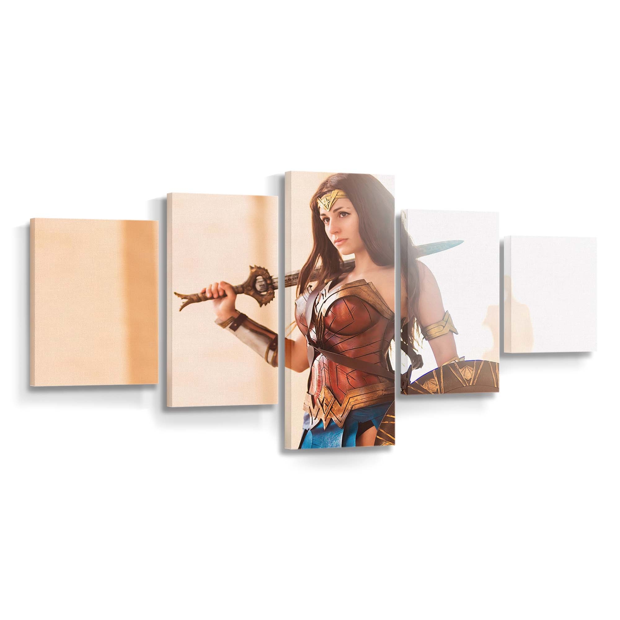 Wonder Woman Cosplay Girl 2022 Leinwandbilder | Wanddeko Wonder Woman Cosplay Girl 2022 Leinwandbilder | Wanddeko