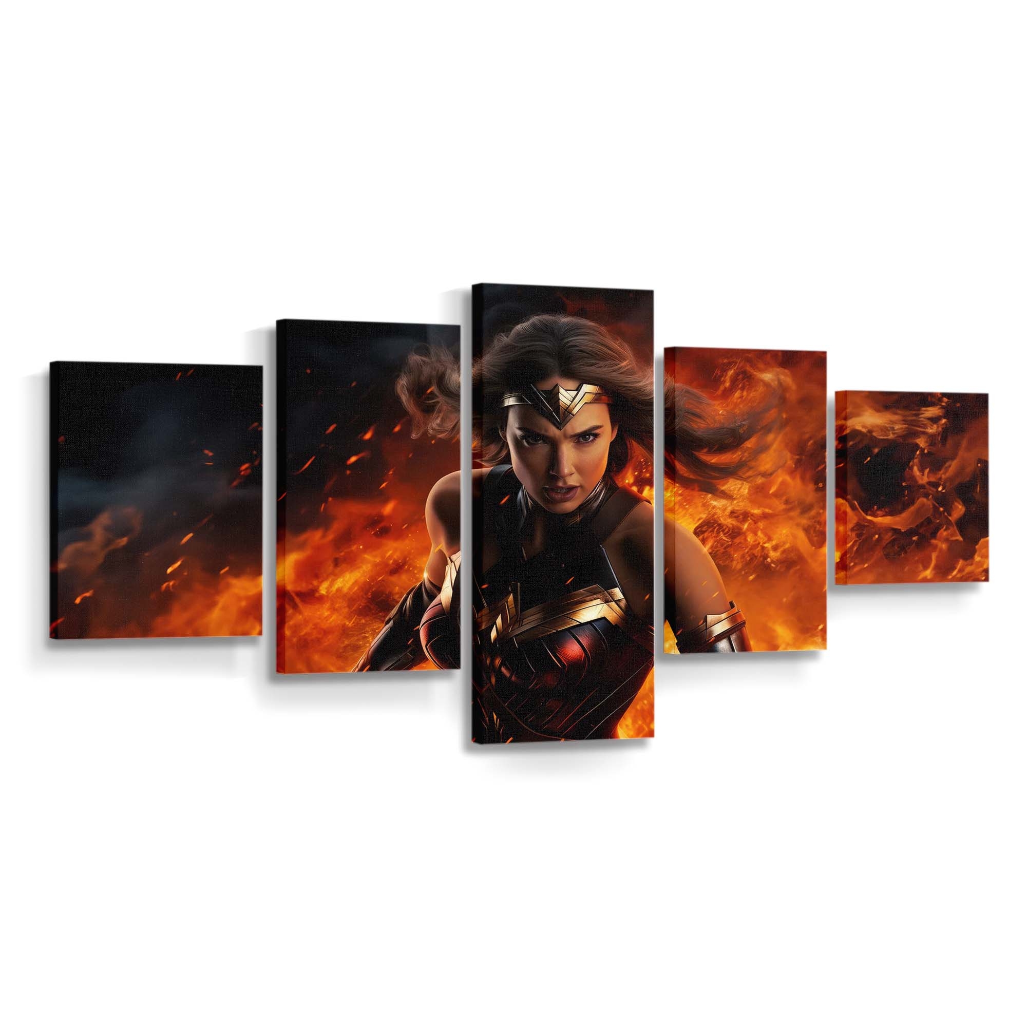 Wonder Woman Fiery Leinwandbilder | Wanddeko Wonder Woman Fiery Leinwandbilder | Wanddeko