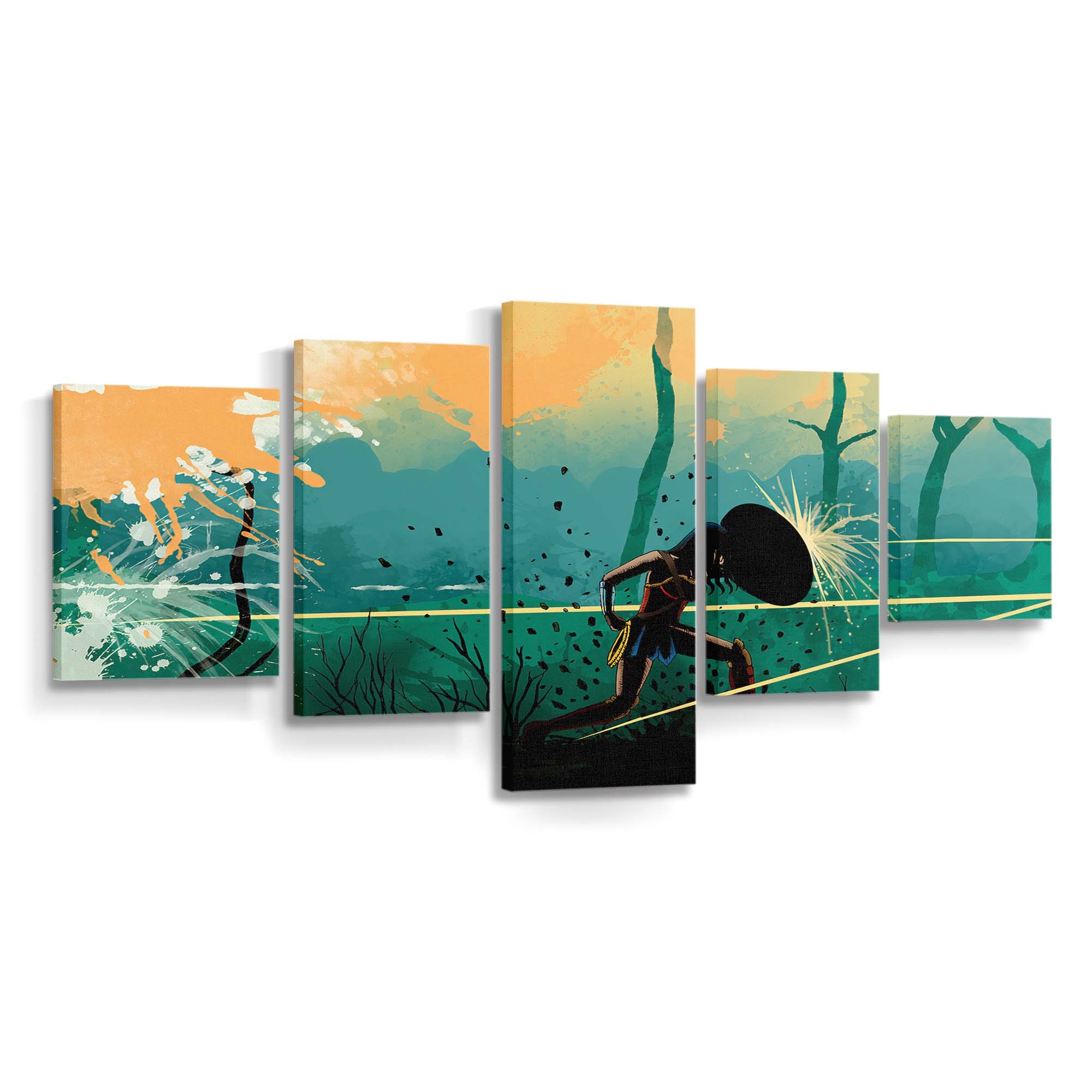 Wonder Woman Fight Art Leinwandbilder | Wanddeko Wonder Woman Fight Art Leinwandbilder | Wanddeko