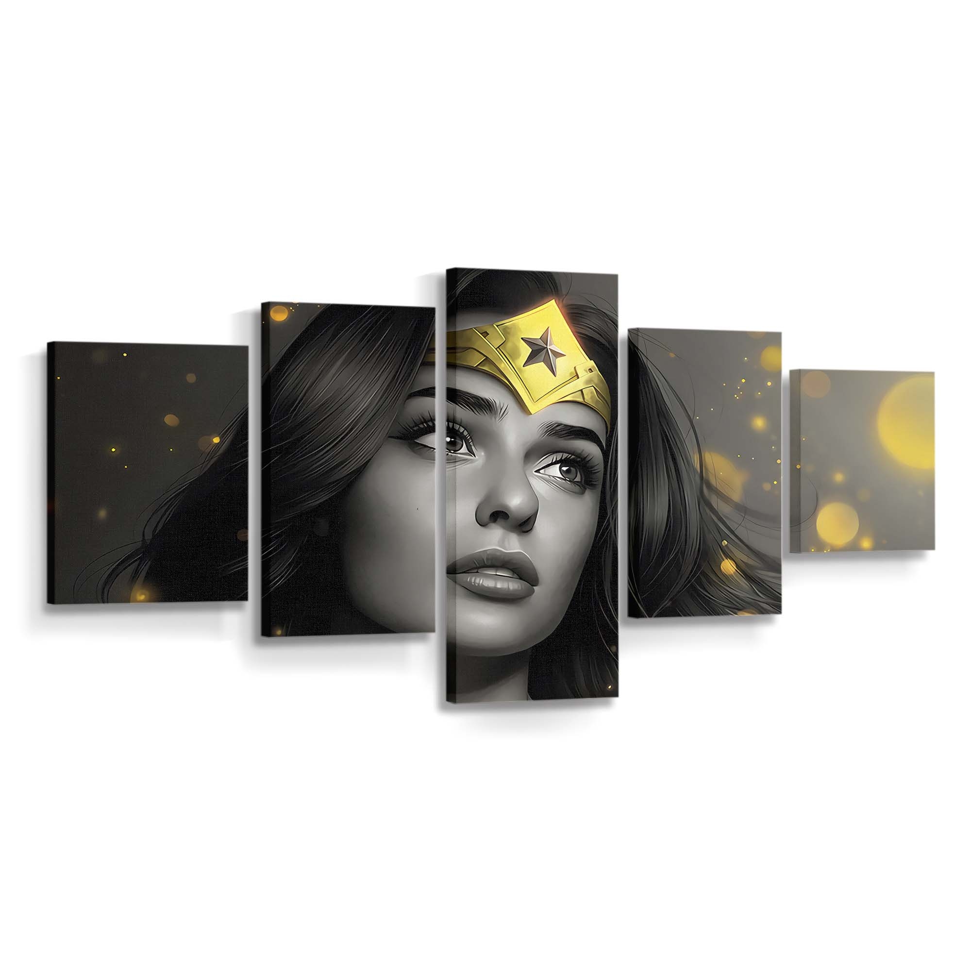 Wonder Woman Gold Queen Leinwandbilder | Wanddeko Wonder Woman Gold Queen Leinwandbilder | Wanddeko