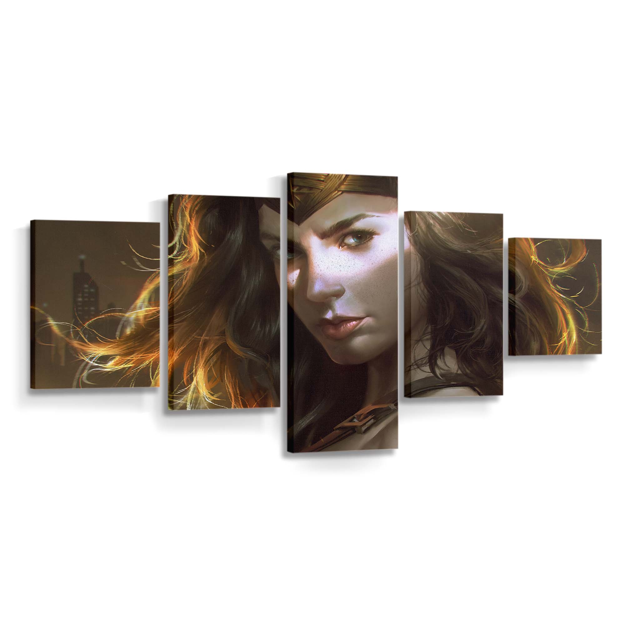 Wonder Woman Golden Queen Leinwandbilder | Wanddeko Wonder Woman Golden Queen Leinwandbilder | Wanddeko