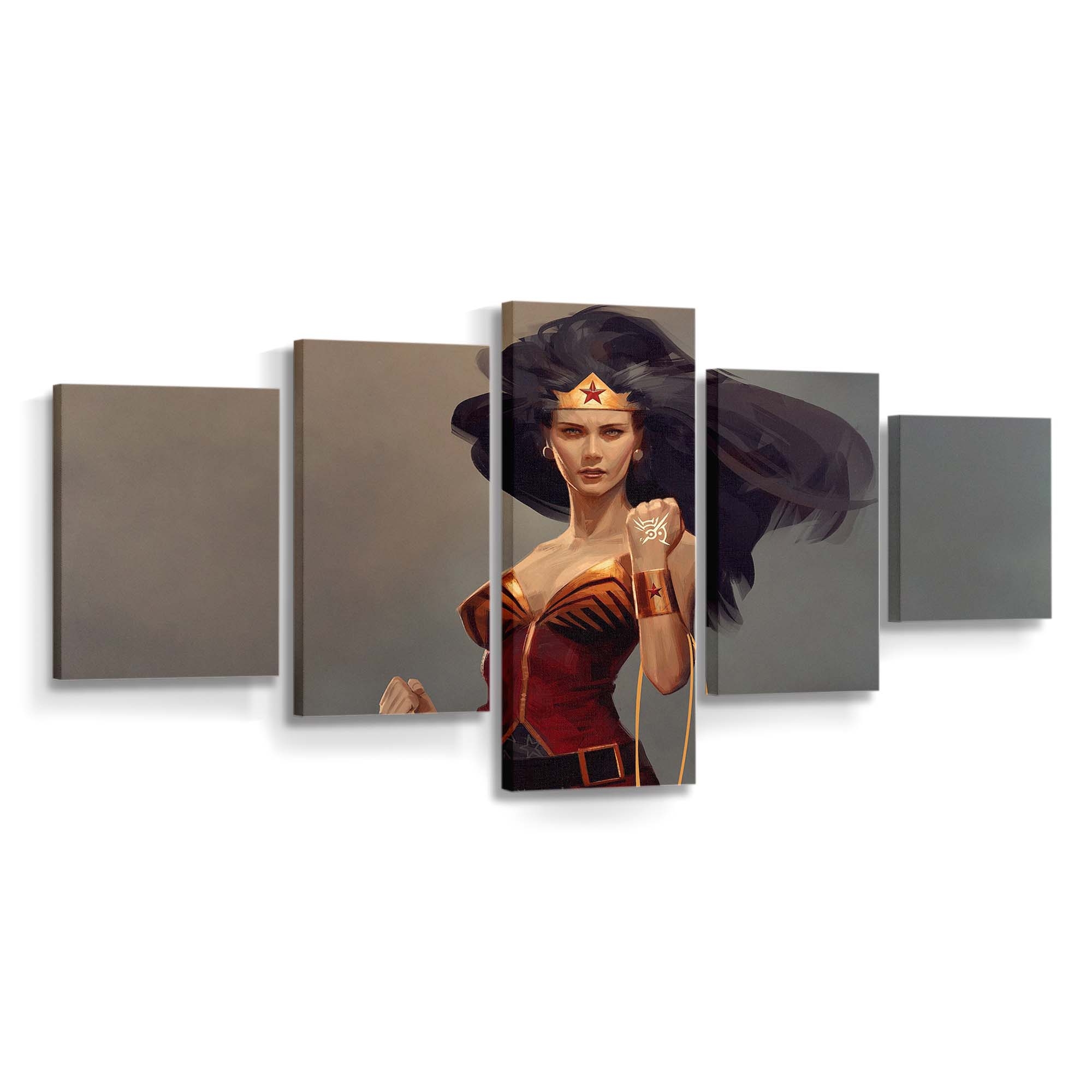 Wonder Woman Hair Flowing Leinwandbilder | Wanddeko Wonder Woman Hair Flowing Leinwandbilder | Wanddeko