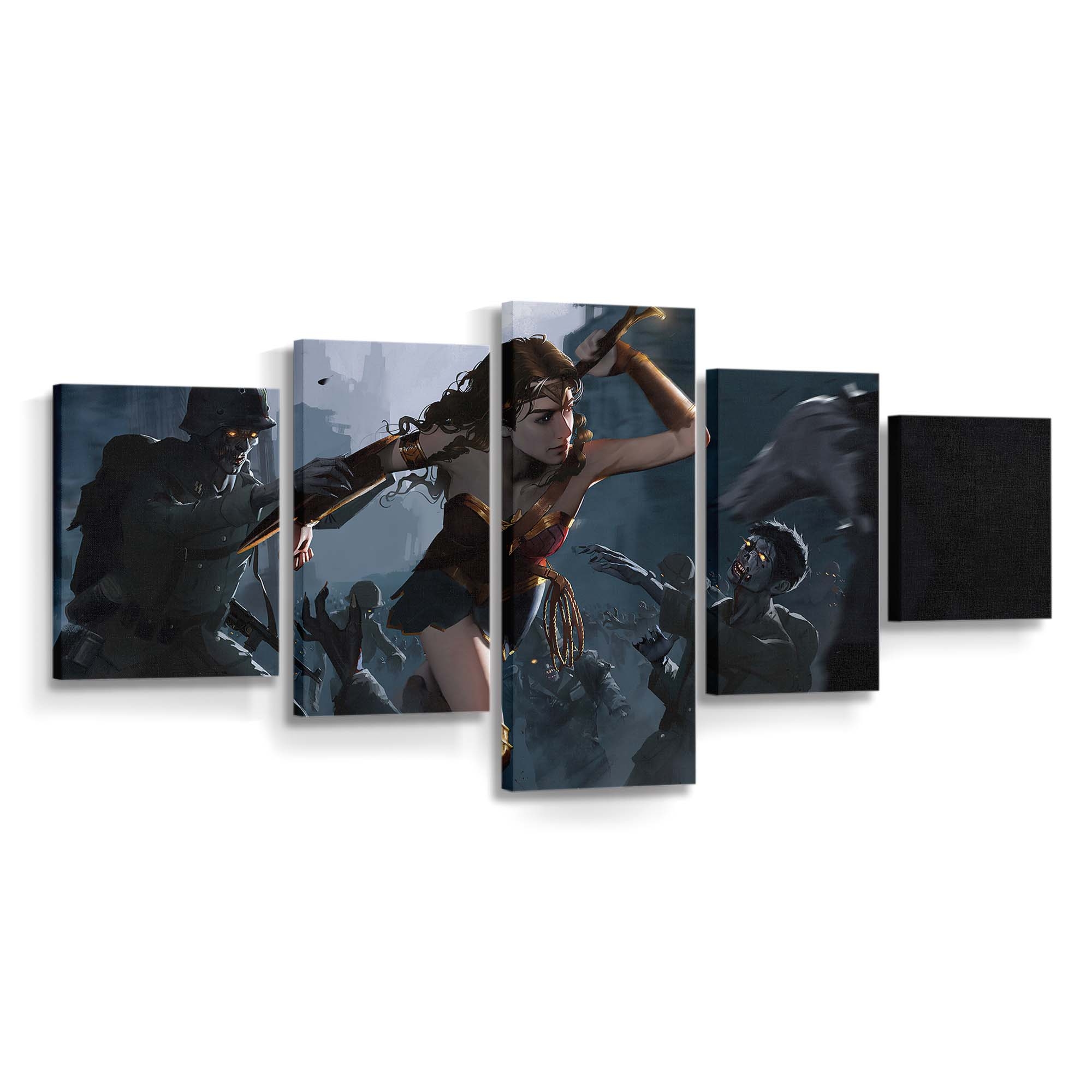 Wonder Woman Killing Zombie Leinwandbilder | Wanddeko Wonder Woman Killing Zombie Leinwandbilder | Wanddeko