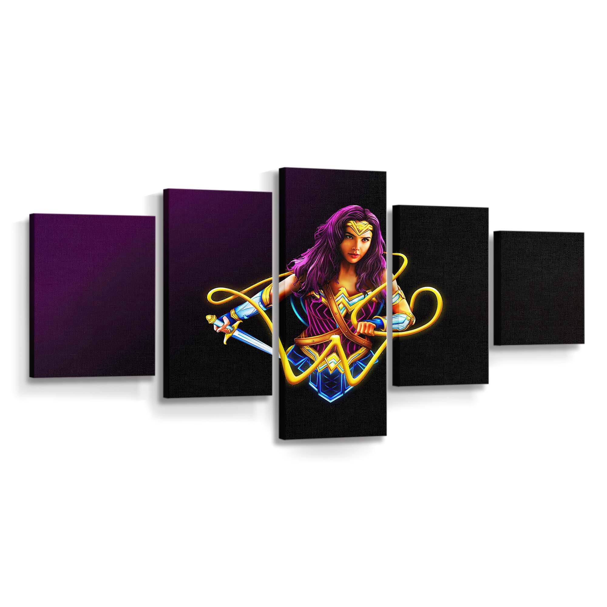 Wonder Woman Minimal 3 Leinwandbilder | Wanddeko Wonder Woman Minimal 3 Leinwandbilder | Wanddeko