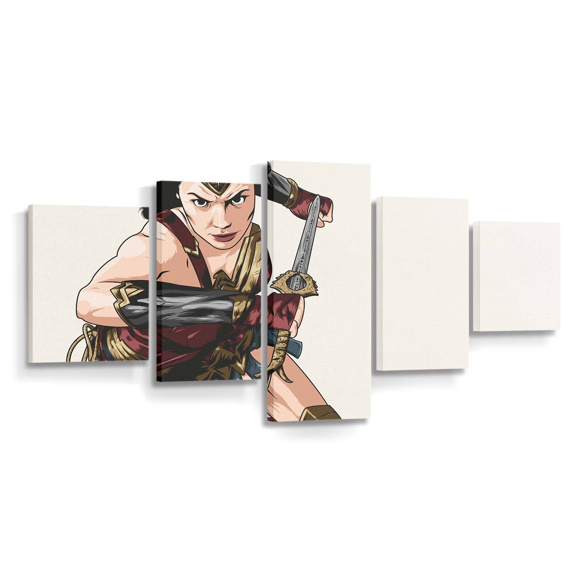 Wonder Woman New Artwork 3 Leinwandbilder | Wanddeko Wonder Woman New Artwork 3 Leinwandbilder | Wanddeko