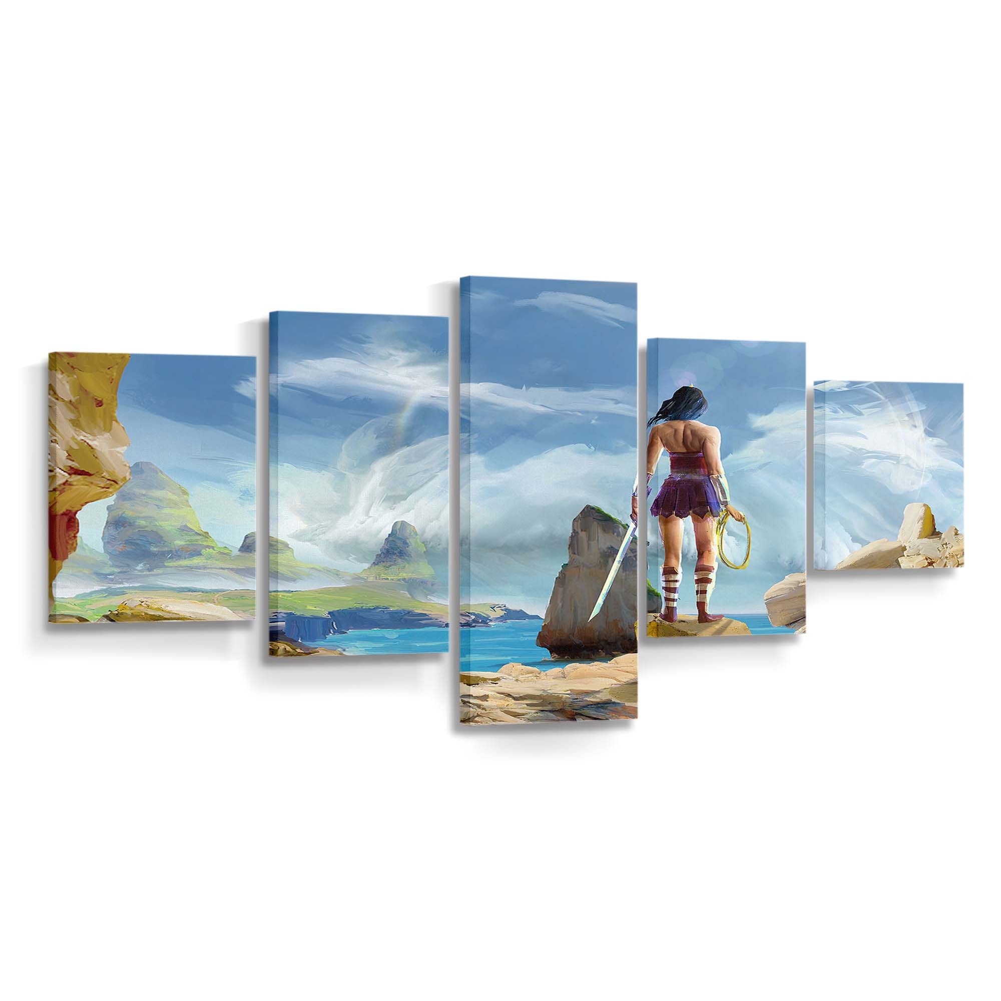 Wonder Woman Paint Art 3 Leinwandbilder | Wanddeko Wonder Woman Paint Art 3 Leinwandbilder | Wanddeko