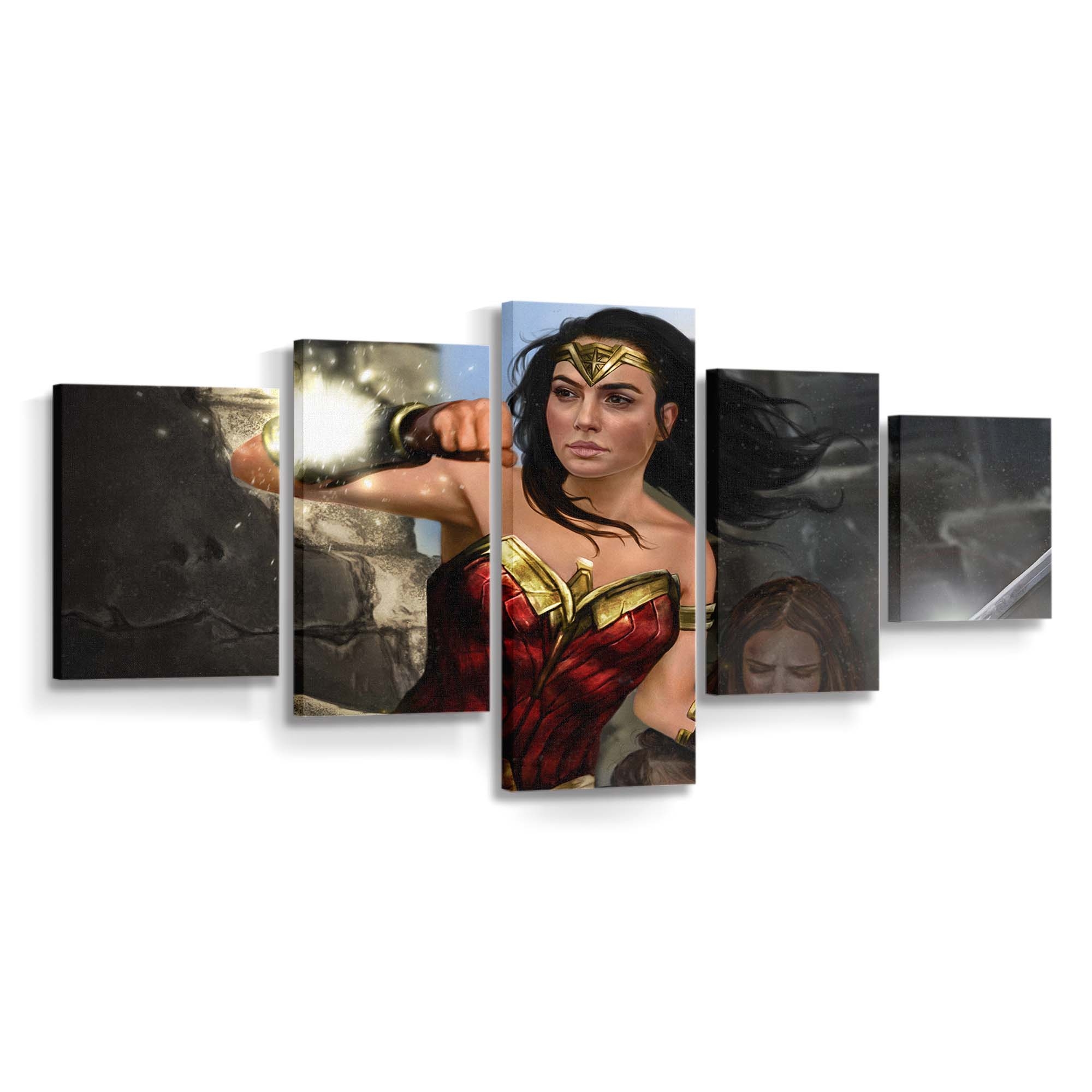 Wonder Woman Paint Art 4 Leinwandbilder | Wanddeko Wonder Woman Paint Art 4 Leinwandbilder | Wanddeko