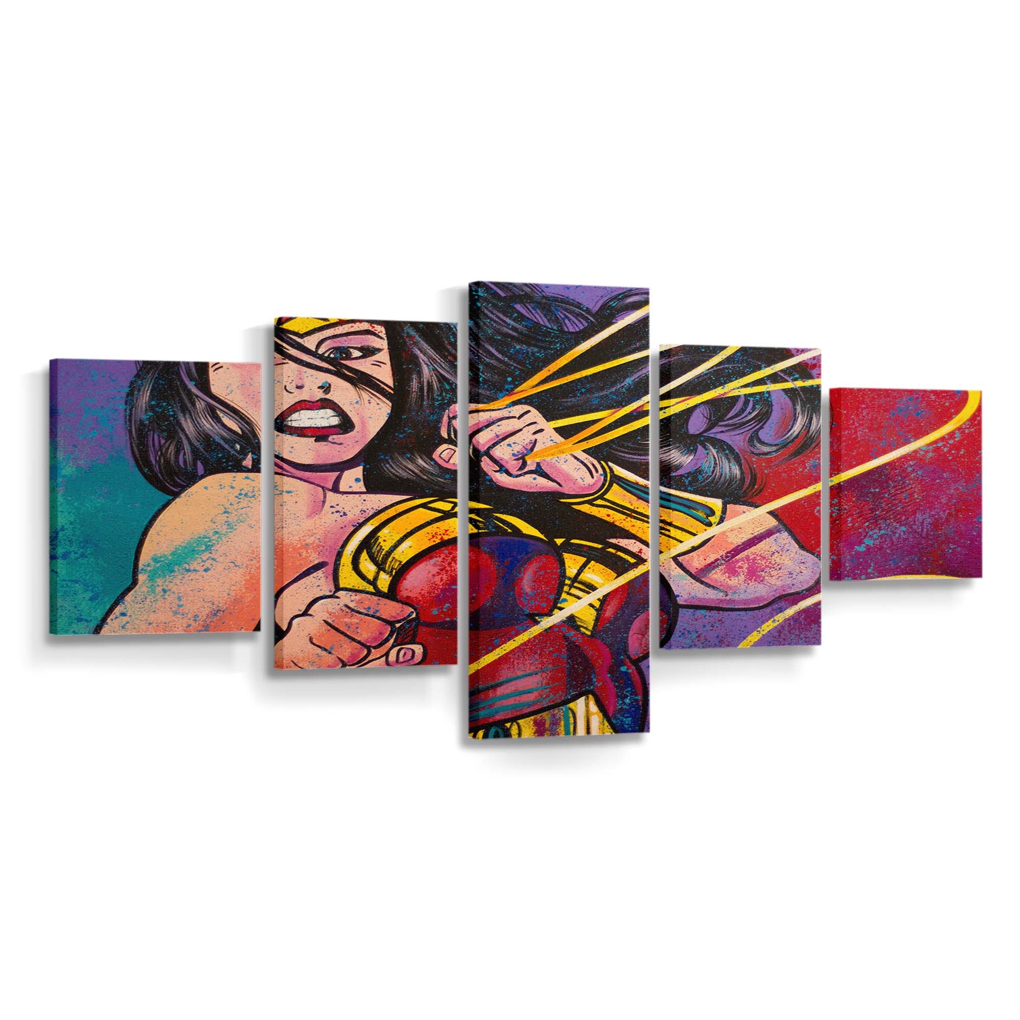 Wonder Woman Painting Arts Leinwandbilder | Wanddeko Wonder Woman Painting Arts Leinwandbilder | Wanddeko