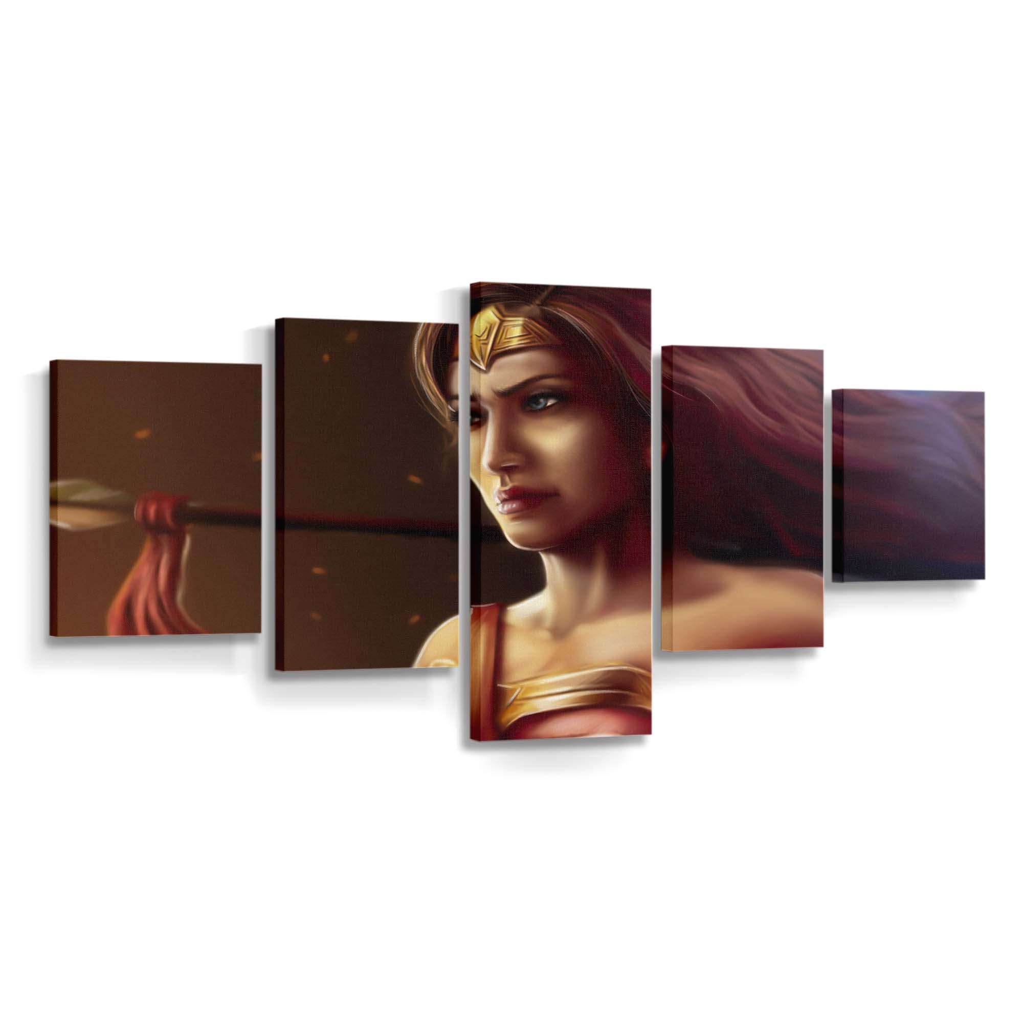 Wonder Woman Ready To Fight Leinwandbilder | Wanddeko Wonder Woman Ready To Fight Leinwandbilder | Wanddeko