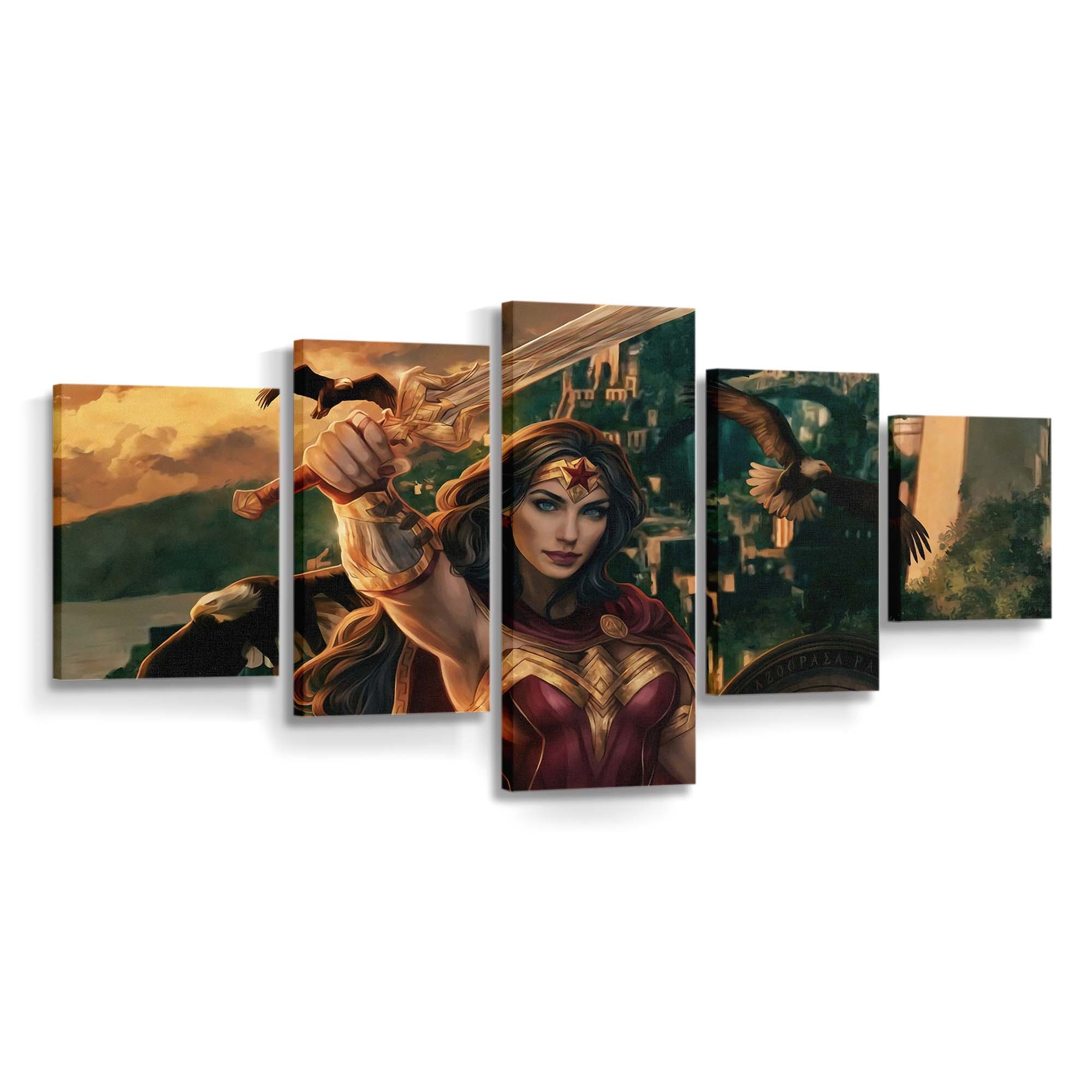 Wonder Woman Real Warrior Art Leinwandbilder | Wanddeko Wonder Woman Real Warrior Art Leinwandbilder | Wanddeko