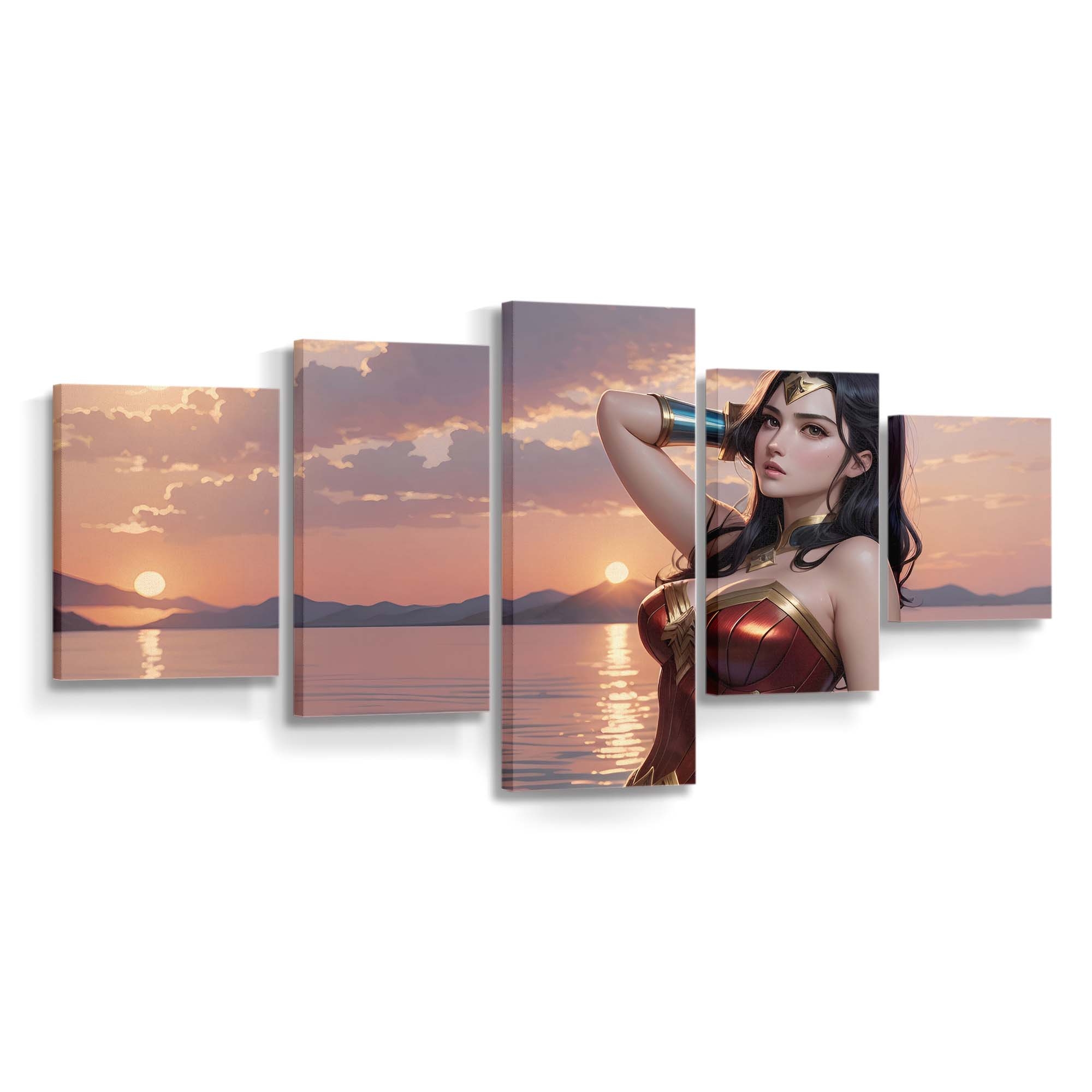 Wonder Woman Seaside Leinwandbilder | Wanddeko Wonder Woman Seaside Leinwandbilder | Wanddeko